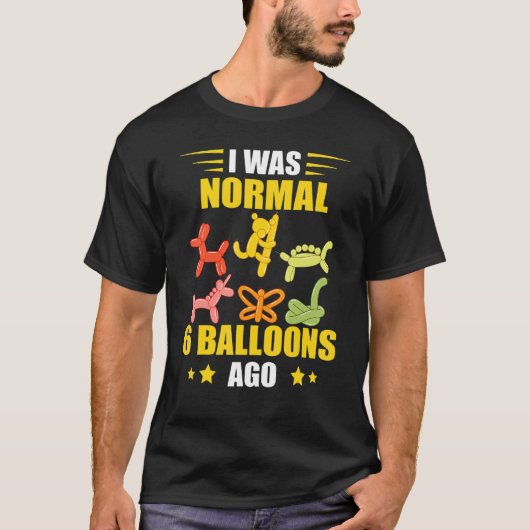 Balloon Artist 6 Ballons Ago Balloon Twisting Ball T-shirt (Voorkant)