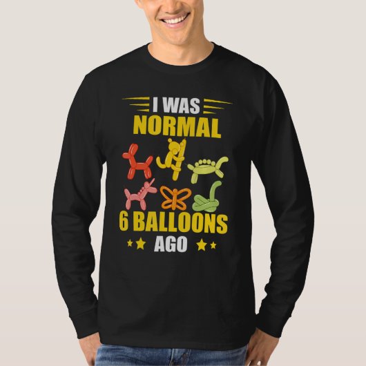 Balloon Artist 6 Ballons Ago Balloon Twisting Ball T-shirt (Voorkant)