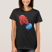 Balloon Balloon Animal Dog Inhaling Oxygen T-shirt (Voorkant)