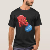 Balloon  Balloon Animal Dog Inhaling Oxygen T-shirt (Voorkant)