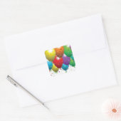 balloon_birthday_card_customize-r11e61ed9b9074290b vierkante sticker (Envelop)