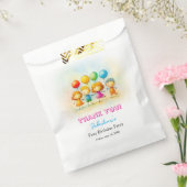  Balloon Buddies Bash Boy 1st Birthday Favor Bags Bedankzakje (Gezegeld)