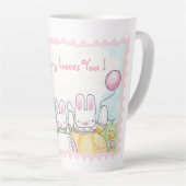 Balloon Bunny Tall Latte Mok (Rechterhoek)