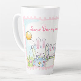 Balloon Bunny Tall Latte Mok