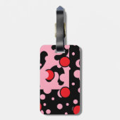 Balloon Clouds Groep Bagagelabel (Achterkant verticaal)