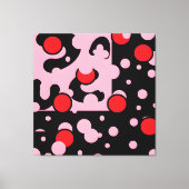 Balloon Clouds Groep Canvas Afdruk (Voorkant)