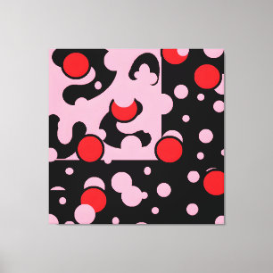 Balloon Clouds Groep Canvas Afdruk