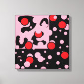 Balloon Clouds Groep Canvas Afdruk (Voorkant)