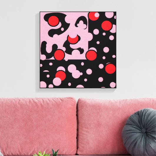 Balloon Clouds Groep Canvas Afdruk (Insitu (Woonkamer))