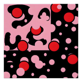 Balloon Clouds Groep Perfect Poster