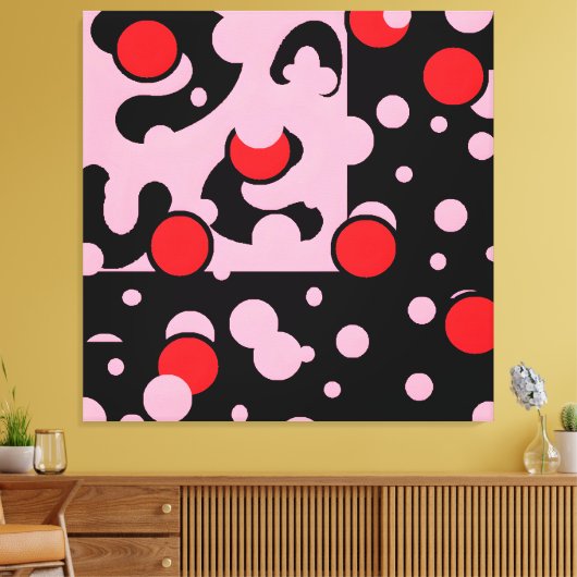 Balloon Clouds Group Canvas Afdruk (Insitu (Woonkamer))