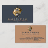 Balloon Decor Boho rustic Visitekaartje (Voorkant / Achterkant)