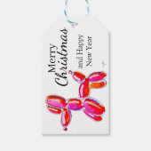 Balloon Dog Cadeaulabel (Voorkant)