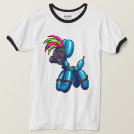 Balloon Dog Ringer T-Shirt