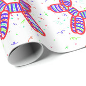 Balloon Dogs Party Cadeaupapier (Rol Hoek)