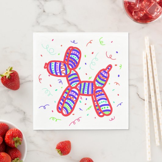 Balloon Dogs Party Servet (Insitu)