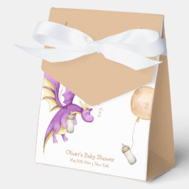 Balloon Fairy Dragon Bottle Baby shower Bedankt Bedankdoosjes