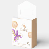 Balloon Fairy Dragon Bottle Baby shower Bedankt Bedankdoosjes (Open)