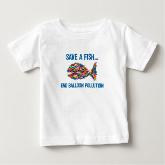 BALLOON FISH T SHIRT FOR BABY OR TODDLER