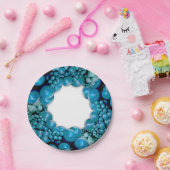 BALLOON GARLAND ARCH GROEN FOTOPAPIER BORDEN PAPIEREN BORDJE (Feest)