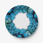 BALLOON GARLAND ARCH GROEN FOTOPAPIER BORDEN PAPIEREN BORDJE (Voorkant)