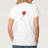Balloon Girl  T-shirt (Achterkant)