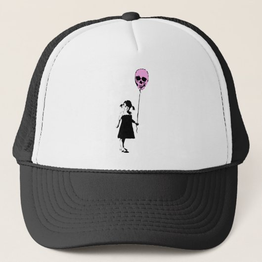 Balloon Girl Trucker Pet (Voorkant)