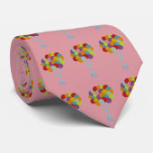 Balloon Mannen Necktie Stropdas (Opgerold)