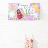 Balloon Pastel Photo Banner (Insitu)