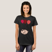 Balloon Pug Klassiek 300 T-shirt (Voorkant volledig)