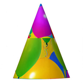 Balloon Style Party Hats Feesthoedjes