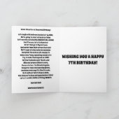 BALLOON-verjaardagskaart voor kinderen Kaart (Binnen)