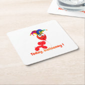 Ballooney Party Kartonnen Onderzetters (Schuin)