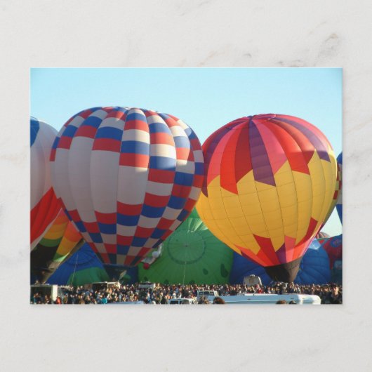 Balloonfiesta Briefkaart (Voorkant)