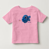Balloonimals blaast de vis. kinder shirts (Voorkant)