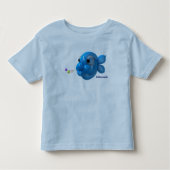 Balloonimals blaast de vis. kinder shirts (Voorkant)