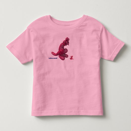 Balloonimals Bouncy en Sammy de Kangaroos! Kinder Shirts (Voorkant)