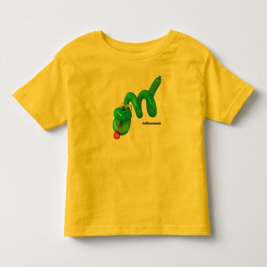 Balloonimals Squiggly de slang! Kinder Shirts (Voorkant)