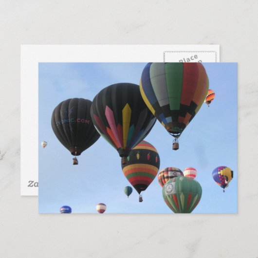 Ballooning 2011 briefkaart (Voorkant / Achterkant)