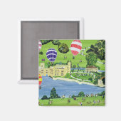 Ballooning bij het kasteel van Leeds Magneet (Voorkant / Achterkant)