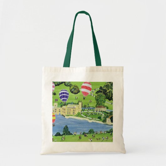 Ballooning bij het kasteel van Leeds Tote Bag (Voorkant)