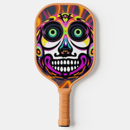 Ballooning Death Toll Pickleball Paddle (Achterkant)