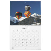 Ballooning in Château d'Oex Kalender (Mar 2027)