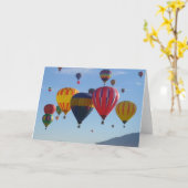 Ballooning Kaart (Gele Bloem)