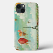 Ballooning over de  kunst van Parijs Case-Mate iPhone Case (Achterkant)