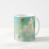 Ballooning over kunstreizen in Parijs Koffiemok (Voorkant rechts)