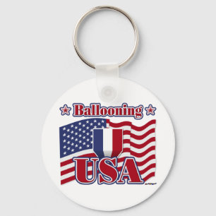 Ballooning USA Sleutelhanger