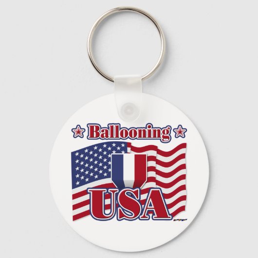 Ballooning USA Sleutelhanger (Voorkant)