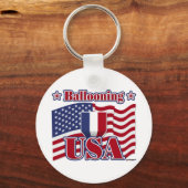Ballooning USA Sleutelhanger (Voorkant)