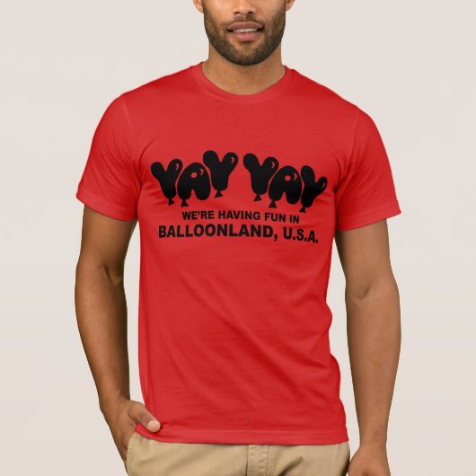 Balloonland T-shirt (Voorkant)
